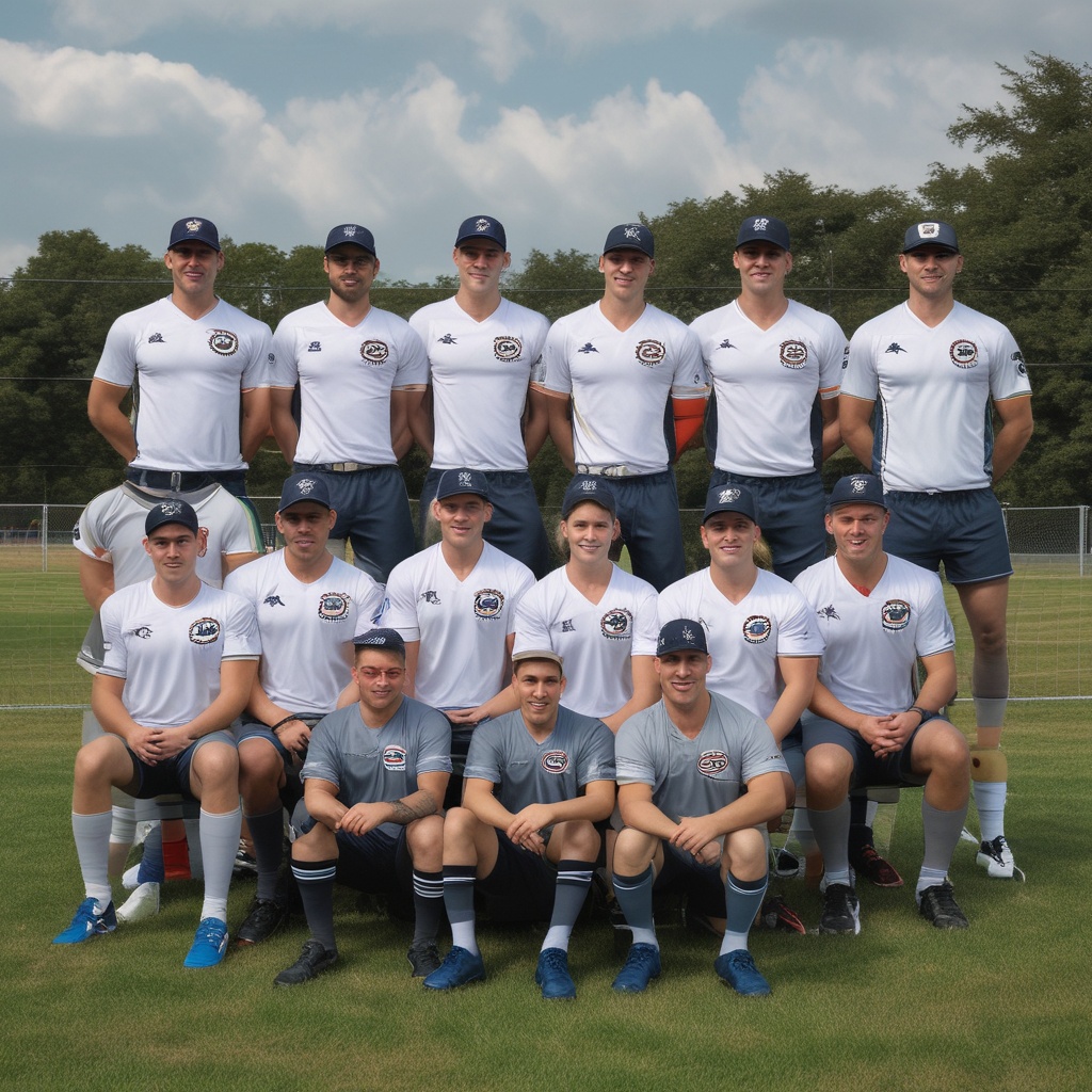 Professional team photo